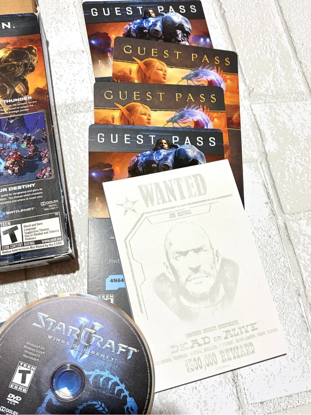 StarCraft II: Wings of Liberty PC Game Blizzard All Original Content and Codes!